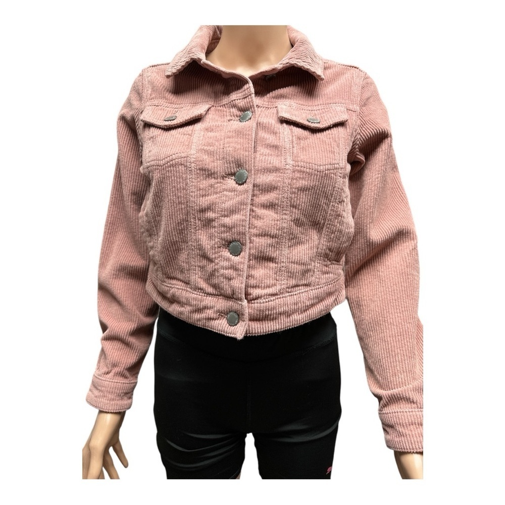 Dip Jeans - EC - Pink Corduroy Cropped Jacket